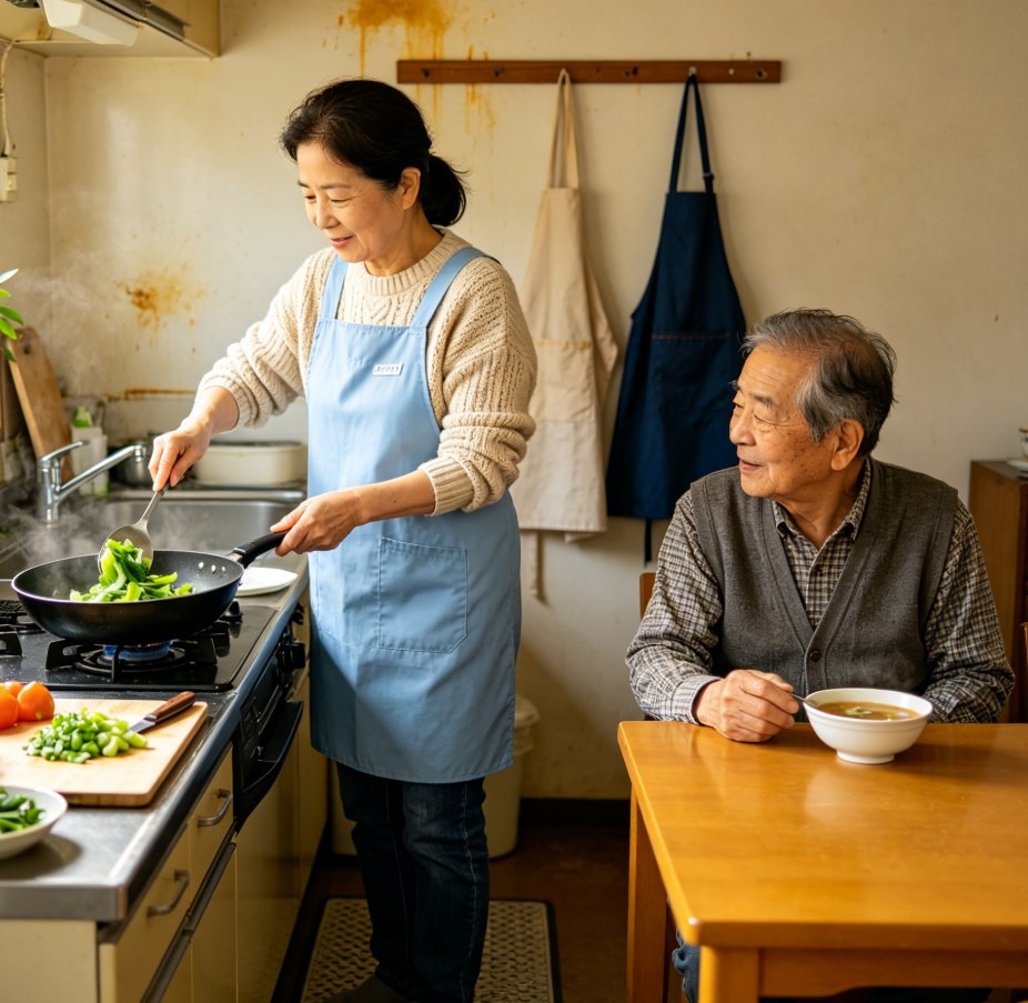 住家护老保姆